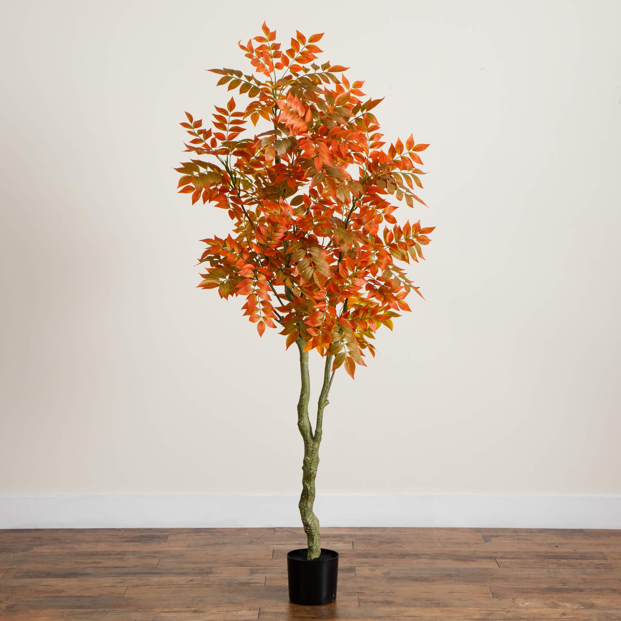 Nearly Natural 6ft. Autumn Sumac Artificial Fall Tree