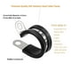 thumbnail image 3 of Abrazadera de cable LOKMAN de acero inoxidable 3/8 pulgadas, paquete de 20, 3 of 6