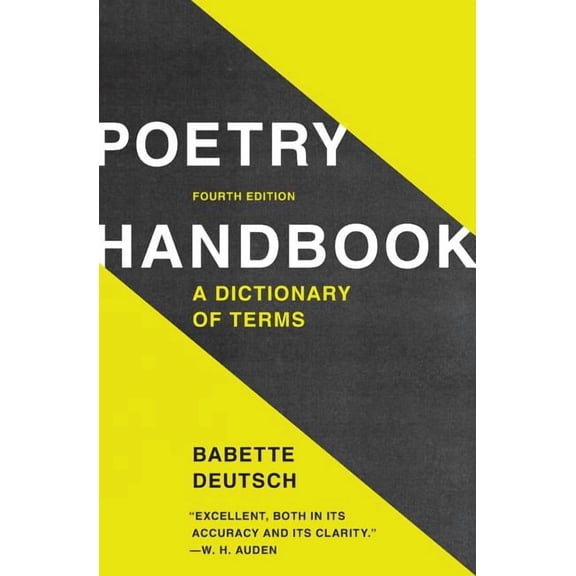 Poetry Handbook: A Dictionary of Terms (Revised), (Paperback)