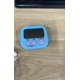 thumbnail image 2 of Temporizador digital de cocina | Contador atrás y contador con memoria | Soporte magnético y soporte retráctil | Máximo de 99 minutos | Alarma audible | Portátil 2,83x2,56 pulgadas | Blanco, azul, 2 of 2