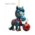 thumbnail image 4 of Navideña 2D Caballo Pisando Regalo Acrílico 8 Cm (A), 4 of 4