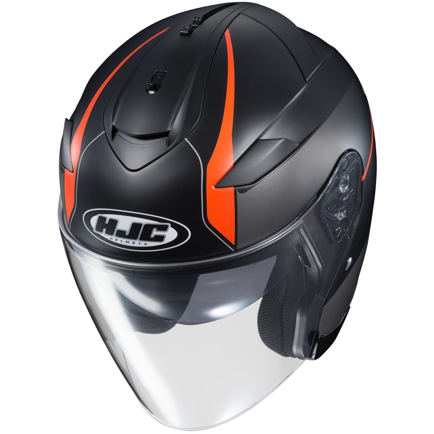 HJC IS-33 II Niro Open Face Helmet Black