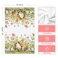 thumbnail image 5 of Sm:)e Eggs Hunny Bunny Rabbit Easter Kitchen Dish Towels 18x26 Inch Set of 4 Yellow, 5 of 6