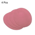 thumbnail image 3 of Uxcell Elbow Knee Fabric Patches Repair Patches Oval 4 Pack Dark Pink, 3 of 6