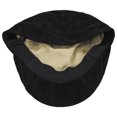 thumbnail image 4 of Stetson Men's Hat Medium Suede Ivy sboy Solid Accessory Black M, 4 of 4