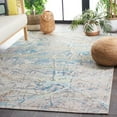 thumbnail image 3 of SAFAVIEH Barbados Micah Abstract Indoor/Outdoor Area Rug, Ivory Blue/Green, 8' x 10'5", 3 of 11