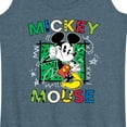 thumbnail image 3 of Disney - Mickey Mouse Cartoon Pop - Women's Racerback Tank Top, 3 of 5