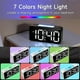 thumbnail image 4 of Super Loud Alarm Clock for Heavy Sleepers Adults Digital Clock with 7 Color Night Light, 4 of 5