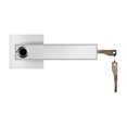 thumbnail image 1 of 30 grupos Cerradura de puerta con huella digital Perilla de puerta inteligente Cerraduras de puerta Tomshoo  Silver, 1 of 7