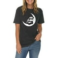 thumbnail image 3 of Plus Size Panda Moon Graphic Design Vintage Crewneck Tee - Vintage Black 3XL, 3 of 4