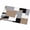 Brown, variant on 3ft Area Rug,Grey Art Color Block Geometry Grid Washable Large Rugs Soft Non-Slip Floor Rug Abstract Non-Shedding Indoor Carpets for Living Room Bedroom Home Office Nursery