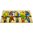 thumbnail image 4 of Northlight Natural Coir Parrots Outdoor Doormat 18" x 30", 4 of 6