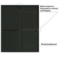 thumbnail image 3 of Americanflat 16x20 Front Loading Picture Frame with Shatter-Resistant Glass with 11x14 Mat 2 Pack Wall - Black, 3 of 7