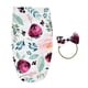 thumbnail image 1 of Manta de Baby Floral Sunnimix Toalla de baño con diadema de algodón, 1 of 5