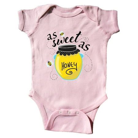 

Inktastic As Sweet As Honey Gift Baby Boy or Baby Girl Bodysuit