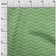thumbnail image 1 of oneOone Cotton Flex Fabric Serpentine Stripe Printed Fabric 1 Yard 40 Inch Wide, 1 of 4