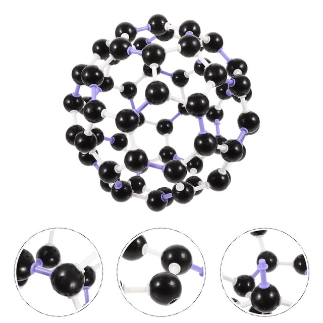 LIFKOME 1 Set Plastic Molecular Structure Model Chemistry Classroom Detailed Teaching Instrument