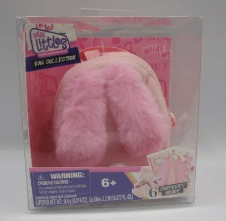 Real Littles Bag Collection Series Furry Bunny Australia Ubuy