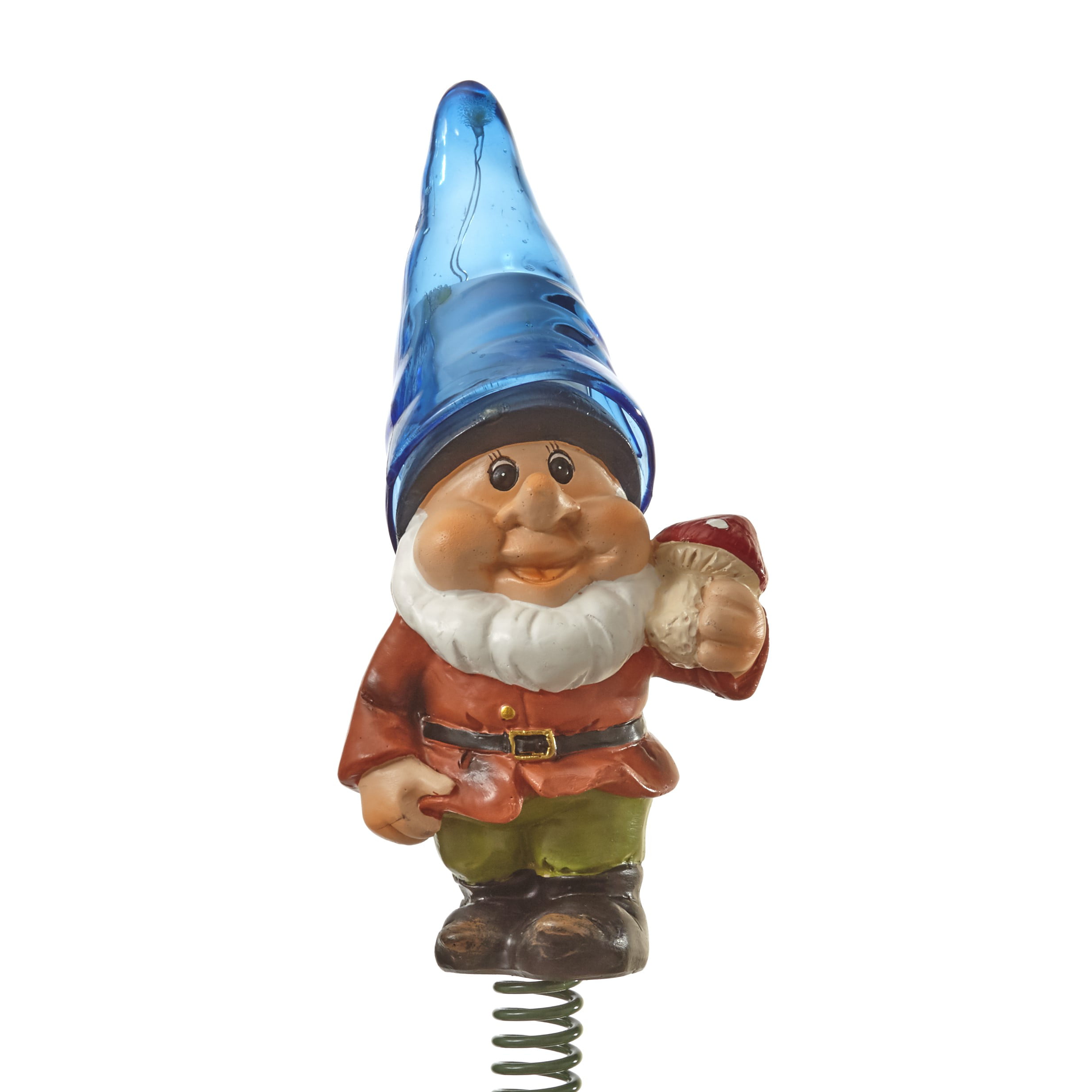 SOLAR STAKE GARDEN LIGHT GNOME ELF BRAND NEW WITH TAGS BEAUTIFUL DISCONTINUED 