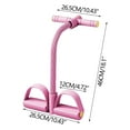 thumbnail image 7 of 21 Fitness Resistance Bands-10Tube Pedal Ankle Puller,Stretch Bands for Exercise Sit Up Exercise Equipment AB Training Auxiliary Device Workout Equipment for Women Men 2025 New, 7 of 7
