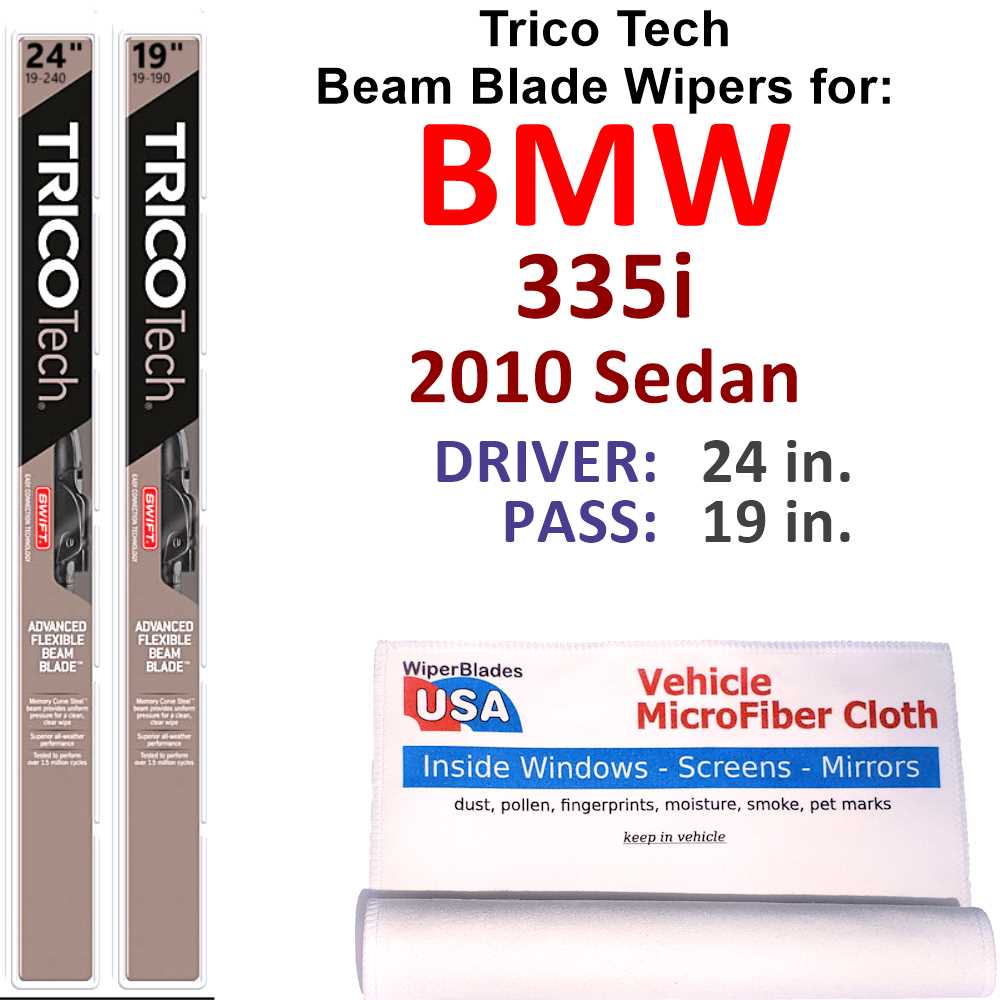 2010 BMW 335i Beam Blade Wipers (Set of 2)
