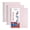 Light Pink, variant on ONAVIA Graph Notebook, 1-Subject Spiral Notebook with Pocket, 4x4 Grid Ruled, 3 Pack, 9" x 11", Poly Cover, 3 Hole Punched for Math, Science & Engineering, 100 Sheets, Assorted Colors
