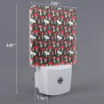 thumbnail image 2 of Sikiie Red Mushrooms Led Night Light, Warm White,Cool White Lights for Bathroom,Hallway,Bedroom, Kids Room-UK, 2 of 7