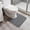 Dark Grey, variant on Bath Mat,Ultra Thin Bathroom Runner Rugs,Large Bath Mats for Bathroom,Quick Dry,Non-Slip,Machine Washable,Low Pile,Bath Rug,Shower Outside,Sink,Home Decor Accessories.Blue,3'x4'(36x48inch)