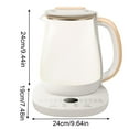 thumbnail image 2 of Ofnhjk Multifunctional Kettle and Stew Pot 1 8L Glass 800W Automatic Health Pot for Tea Hot Water and More, 2 of 2