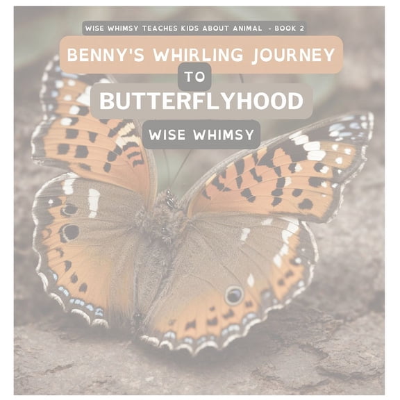 Wise Whimsy Teaches Kids about Animals Benny's Whirling Journey to Butterflyhood, Book 2, (Hardcover)