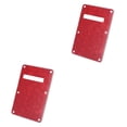 thumbnail image 2 of Advancent 2 piezas estilo moderno guitarra profesional placa trasera trémolo cubierta trasera cavidad cubierta conveniente rascador perla roja perla roja 2Conjunto, 2 of 6