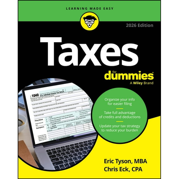 Taxes for Dummies, 2026 Edition, (Paperback)