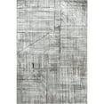 thumbnail image 2 of nuLOOM Helene Geometric Pinstripe Area Rug, 4' x 5' 7", Grey, 2 of 2