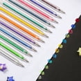 thumbnail image 5 of Glitter Gel Pens Set, Ink Glitter Gel Pen 8 Colored Gel Pens for Adult Coloring Books Craft Doodlin, Art and Fine lines, 5 of 9