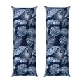 thumbnail image 1 of Balery Tropical Leaves Funda Protectora para Almohada Corporal de Algodón Hipoalergénico con Cierre(55 x 21 pulgadas), Almohadas No Incluidas, 1 of 7