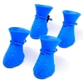 thumbnail image 1 of Pet Shoe Cover Silicone Pet Shoe Cover Pet Paw Protector Silicone Pet Shoe Cover Waterproof Soft Soled Non Slip Pet Boots Pet Paw Protector For Cats And Dogs, 1 of 8
