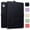 Black, variant on Allytechgroup Case for iPad (A16) 11th/10th Generation Case 2025/2022, Slim Lightweight Shell PU Leather Shockproof Protective Cover with Auto Sleep/Wake & Credit Card Slot for Women Girls, White