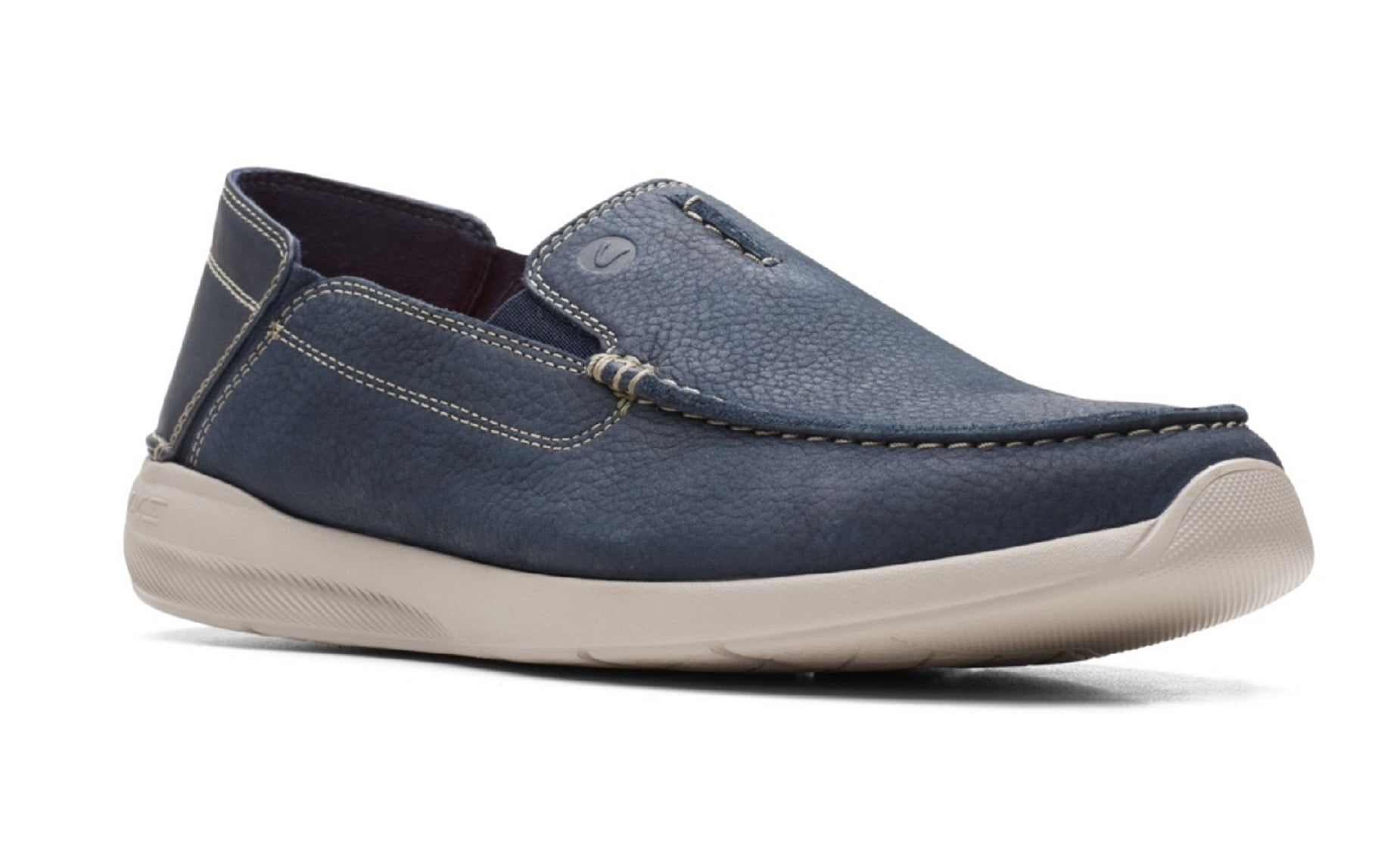 Clarks Men's Gorwin Step Slip On Loafer Shoes Blue Size 11 M