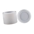 thumbnail image 2 of Vaso redondo de silicona para velas, molde cilíndrico para velas, maceta para flores, bandeja para joyas, contenedor de almacenamiento para regalo de Patrón de escamas de pescado, 2 of 8