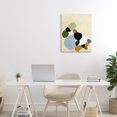 thumbnail image 3 of Stupell Industries Contemporary Balanced Shapes Cluster Canvas Art, 16 x 20, by Ruth Fromstein, 3 of 8