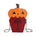 thumbnail image 2 of Bolso de mano de cuero para mujer, bolso cruzado con bandolera de dibujos animados, novedad, bolso para teléfono de Halloween, 2 of 9