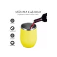 thumbnail image 2 of Vaso Termico 12oz Acero Inoxidable Malubero Amarillo, 2 of 4