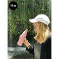 thumbnail image 4 of MIRA 2 Pack 17 Oz Cola Shaped Insulated Stainless Steel Water Bottle - Double Walled Vacuum Insulated Thermos Flask - Metal Sports Bottle - Rose Pink & Hawaiian Blue, 4 of 5