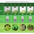 thumbnail image 4 of Necgemlex Smart LED Grow Light Bulbs with Remote Controller, Sun Mode, Built-in Daily Auto Timer, 4500K, A21/A70 E26/E27 9W Dimmable Full Spectrum Grow Bulbs for Indoor Plants, 4 Pack, 4 of 7
