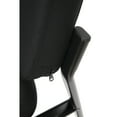 OFM Fabric Armless Guest and Reception Chair, in Black (405805)