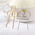 thumbnail image 4 of Geometric Double Circle Hoop Dangle Earrings Simple 8 Infinity Knot Bar Tassel Drop Earrings for Women Jewelry, 4 of 11
