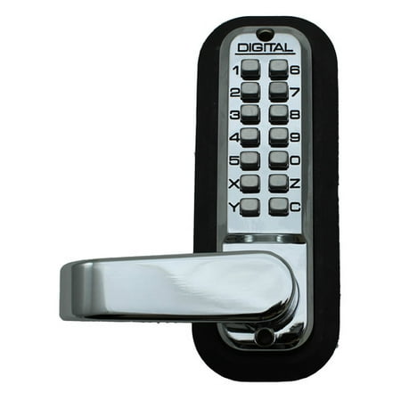 Lockey USA 2835 Passage Door Lever with Double Combination Mechanical Keyless Lock