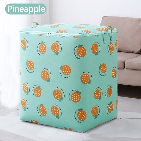 Bolsa de almacenamiento de ropa para edredones y mantas | Contenedor de tela de gran capacidad para la clasificación del hogar | Bolsa de embalaje para mudanzas para ropa, sábanas y ropa de cama