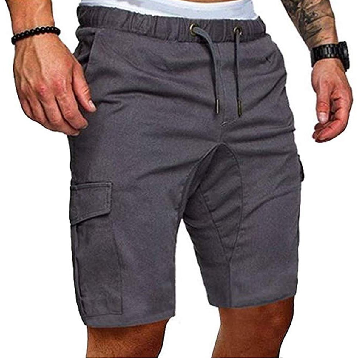 ZAXARRA Mens Cargo Shorts Combat Military Army Casual Summer Hiking ...