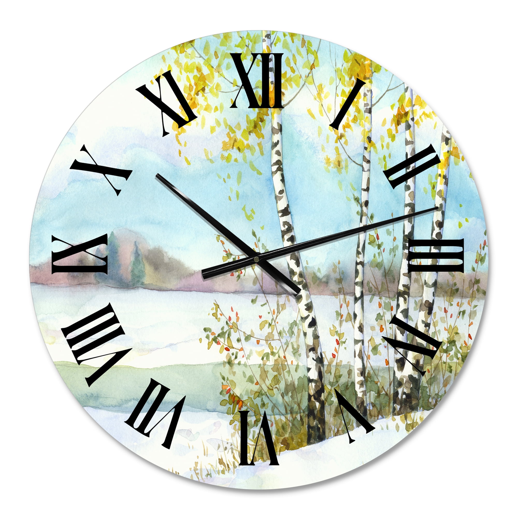 Designart 1 in Quartz Wall Clock